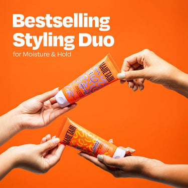 MANETAIN Hydrate & Hold Curl Kit | Leave-in Conditioner 100ml & Hard Hold Gel 100ml for Curly Hair | Long-Lasting Definition, Frizz Control & Moisture for All Hair Types | Vegan, Paraben-Free, CG-Friendly Styling Duo